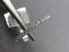 .33CT DIAMOND 18K WHITE GOLD 3D ROUND 2mm SEMI ETERNITY WEDDING ANNIVERSARY RING