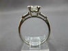ANTIQUE 1.16CT DIAMOND PLATINUM 3 STONE FISHTAIL G VVS ENGAGEMENT RING #27345