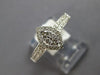.33CT DIAMOND 14K WHITE GOLD 3D CLUSTER MARQUISE SHAPE HALO FRIENDSHIP LOVE RING