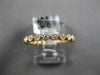.42CT DIAMOND 18KT ROSE GOLD 3D BEZEL FILIGREE ETERNITY WEDDING ANNIVERSARY RING