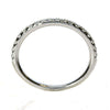 .32CT DIAMOND 18KT WHITE GOLD SEMI ETERNITY COMFORT FIT WEDDING ANNIVERSARY RING