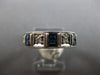 .51CT DIAMOND AND AAA SAPPHIRE 14KT WHITE GOLD ROUND & BAGUETTE ANNIVERSARY RING