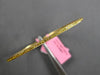 .67CT INTENSE FANCY YELLOW DIAMOND 18KT YELLOW GOLD 2MM ETERNITY BANGLE BRACELET
