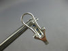 .92CT DIAMOND & AAA SAPPHIRE 14K WHITE GOLD 3D CHANNEL UMBRELLA HANGING EARRINGS
