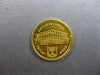 ESTATE JERUSALEM OF GOLD 18KT YELLOW GOLD KNESSET ISRAEL DOUBLE SIDED COIN 28175