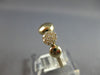 ESTATE .16CT DIAMOND 14KT YELLOW GOLD 3D ROUND CLUSTER FLOWER FUN RING