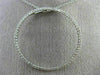 ESTATE .40CT DIAMOND 14KT WHITE GOLD 3D CIRCLE OF LIFE FLOATING PENDANT #20586