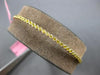.91CT INTENSE FANCY YELLOW DIAMOND 18KT YELLOW GOLD 2MM FILIGREE BANGLE BRACELET