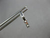 1.94CT DIAMOND 18KT WHITE GOLD ROUND 3D INSIDE OUT HUGGIE HOOP HANGING EARRINGS