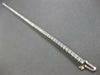 ESTATE 3.26CT DIAMOND 14KT WHITE GOLD 3D CLASSIC ROUND TENNIS BRACELET