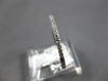 ESTATE .18CT DIAMOND 18KT WHITE GOLD 3D CLASSIC SEMI ETERNITY ANNIVERSARY RING