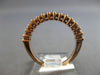.30CT DIAMOND 14KT ROSE GOLD SEMI ETERNITY SHARED PRONG WEDDING ANNIVERSARY RING