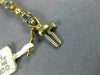 LONG 2.64CT DIAMOND & AAA TANZANITE 14KT TWO TONE GOLD 3D X LOVE TENNIS BRACELET