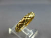 ESTATE 18KT YELLOW GOLD 3D TIFFANY & CO CRISS CROSS WEDDING ANNIVERSARY RING