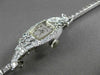 ANTIQUE 2.15CT OLD MINE DIAMOND PLATINUM & 14KT WHITE GOLD HAMILTON WATCH #23761