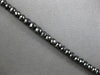 17.4CT BLACK DIAMOND 14KT WHITE GOLD 3D CLASSIC ROUND ETERNITY TENNIS BRACELET