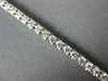 ESTATE 2.12CT DIAMOND 14KT WHITE GOLD 3D CLASSIC ROUND 4 PRONG TENNIS BRACELET