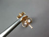 ESTATE .42CT DIAMOND & AAA PINK SOUTH SEA PEARL 18KT ROSE GOLD HANGING EARRINGS