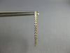 ESTATE .65CT DIAMOND 14K YELLOW GOLD 3D CLASSIC INSIDE OUT HOOP HANGING EARRINGS