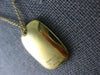 ESTATE 18KT YELLOW GOLD TIFFANY & CO RECTANGULAR CHARLES PERRY BAR LOVE NECKLACE