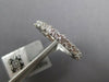 .92CT DIAMOND 18K WHITE GOLD CLASSIC SHARED PRONG SEMI ETERNITY ANNIVERSARY RING