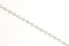 1.0CT DIAMOND 14KT WHITE GOLD 3D CLASSIC ROUND BEZEL BY THE YARD TENNIS BRACELET