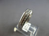.35CT DIAMOND 14KT WHITE GOLD CHANNEL DOME SHAPE 2 ROW WEDDING ANNIVERSARY RING