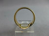 ESTATE WIDE 14KT YELLOW GOLD 3D CLASSIC SHINY 6MM WEDDING ANNIVERSARY RING