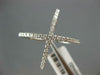 ESTATE .50CT DIAMOND 18KT WHITE GOLD 3D X CLASSIC INFINITY CRISS CROSS LOVE RING
