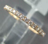 .40CT DIAMOND 18KT ROSE GOLD CLASSIC 1.5MM ROUND ETERNITY ANNIVERSARY LOVE RING