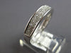 .75CT DIAMOND 14KT WHITE GOLD 3D PRINCESS 2 ROW CHANNEL WEDDING ANNIVERSARY RING