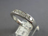 .75CT DIAMOND 14KT WHITE GOLD 4MM CLASSIC ROUND CHANNEL WEDDING ANNIVERSARY RING