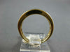 1.26CT DIAMOND 14K YELLOW GOLD 3D BAGUETTE CHANNEL 3/4 ETERNITY ANNIVERSARY RING