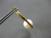 LARGE .55CT DIAMOND & AAA SOUTH SEA PEARL 18KT YELLOW GOLD HOOP HANGING EARRINGS