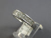 .75CT DIAMOND 14KT WHITE GOLD 3D PRINCESS 2 ROW CHANNEL WEDDING ANNIVERSARY RING
