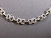 3.50CT DIAMOND 18KT WHITE GOLD 3D CLASSIC INFINITY ETERNITY LOVE TENNIS NECKLACE
