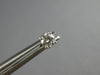 ESTATE .33CT DIAMOND 14KT WHITE GOLD 3D CLASSIC ROUND FOUR PRONG STUD EARRINGS