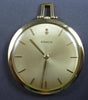 ESTATE LARGE 18KT YELLOW GOLD 3D CLASSIC CORUM UNISEX POCKET WATCH #28180