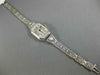 ANTIQUE ART DECO WALTHAM OLD MINE DIAMOND 14KT WHITE GOLD FILIGREE LADIES WATCH