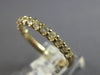 .58CT DIAMOND 14KT YELLOW GOLD SHARED PRONG COMFORT FIT WEDDING ANNIVERSARY RING
