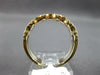 .59CT DIAMOND 14KT TRI COLOR GOLD MULTI LEAF STACKABLE ATTACHED ANIVERSARY RING