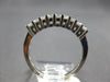 .50CT DIAMOND 14KT WHITE GOLD PRINCESS INVISIBLE PRONG WEDDING ANNIVERSARY RING