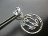 ESTATE 2.15CT DIAMOND 14KT WHITE GOLD 3D ROUND & MARQUISE SHAPE HANGING EARRINGS