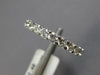 2.40CT DIAMOND 14K WHITE GOLD SHARED PRONG ETERNITY 3mm WEDDING ANNIVERSARY RING