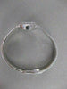 ANTIQUE BUCHERER OLD MINE DIAMOND 18KT WHITE GOLD MECHANICAL WATCH 6.25" #20763