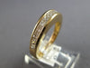 1.12CT DIAMOND 14K YELLOW GOLD CLASSIC PRINCESS CHANNEL WEDDING ANNIVERSARY RING