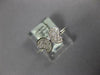 ESTATE .15CT DIAMOND 18KT WHITE GOLD 3D CLASSIC BUTTERFLY LOVE RING