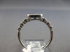 .41CT DIAMOND 14KT WHITE GOLD 3D ROUND & BAGUETTE INVISIBLE FILIGREE LOVE RING