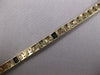 LONG ART DECO 1.60CT OLD MINE DIAMOND & AAA SAPPHIRE 14KT WHITE GOLD 3D BRACELET