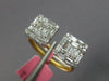 1.83CT DIAMOND 18KT TRI COLOR GOLD 3D ROUND & BAGUETTE CLUSTER FLEXIBLE FUN RING